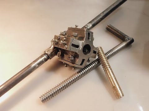 Плашка из напильника  Резьба трапеция 16x4 левая