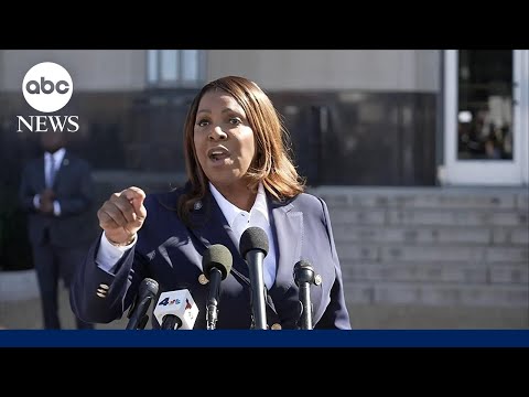 FULL REMARKS: Letitia James speaks after pleading not guilty in fraud case