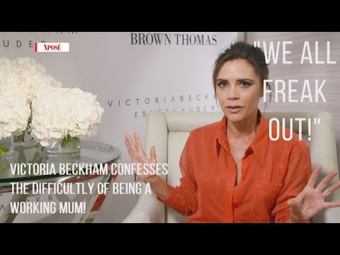 Victoria Beckham Talks Working Mum Life, David and Beauty Secrets!