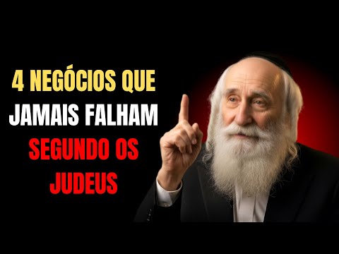 4 negócios infalíveis segundo o rabino milionário - os segredos judeus que ninguém te disse..