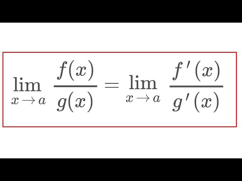 Hopital rule proof