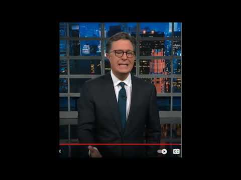 Stephen Colbert on the Lewiston, Maine Shooting