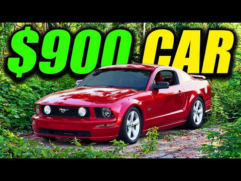 I Bought a CLAPPED Mustang GT for $900, Brought it Back to Life, and Transformed it on a Budget!