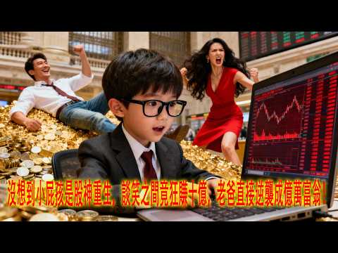 別人都以為他只是小屁孩，沒想到他是股神重生，不到一小時，他狂賺十億，直接帶老爸逆襲成億萬富翁！