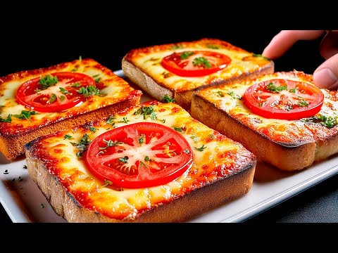 Breakfast idea for every day – simple, quick and delicious!  A brilliant egg toast recipe in 5 minut