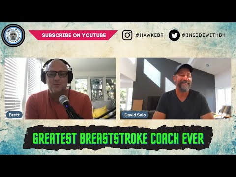 Swimming breaststroke with Dave Salo, Olympic swim coach