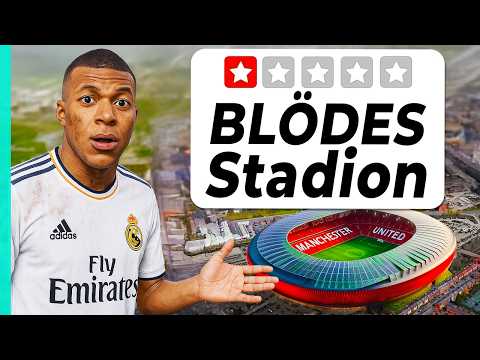 5 Stadien, die Fußballer HASSEN