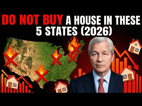 Jamie Dimon: Do NOT Buy a House in These 5 States in 2026!