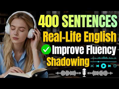 400 Real-Life English Sentences | Improve Fluency with Shadowing