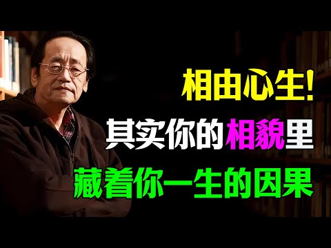 倪海廈：相由心生，你的相貌裏，顯示了一生的因果！#倪海廈 #國學智慧 #易經 #面相