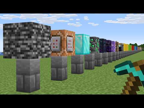I Collected EVERY Block In Minecraft
