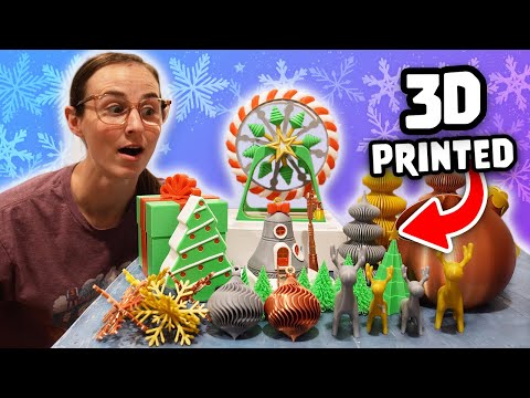 Finding the BEST Christmas 3D Prints - November Edition