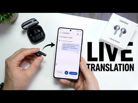 How to Use Live Translation on Samsung Galaxy Buds 4?
