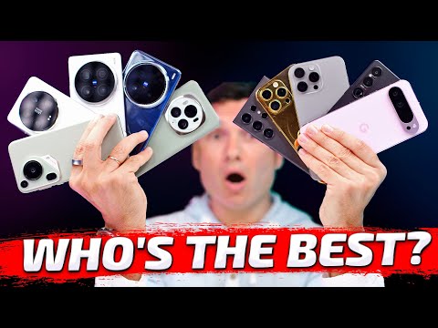 BEST SMARTPHONE 2024 for photo and video shooting! Comparison of the TOP cameraphones of the year!
