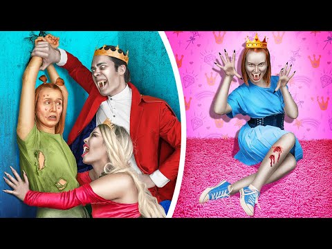 أنا أتبنوني أسرة فامبير ملكيه/ ميك أوفر من نيرد لجميله