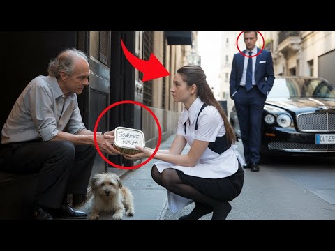 The Billionaire Sees Waitress Give Away Her Only Meal—The Next Day, Limousine Waits Outside Her Door