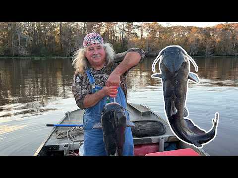 Trotline Monster Catfish with Bruce Mitchell | Catch and Cook
