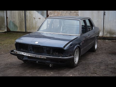 Starting BMW E28 525E After Years