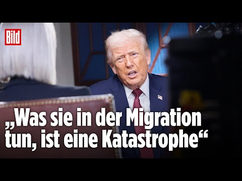DONALD TRUMP rechnet mit Europas Migrationspolitik ab (mit Untertitel)