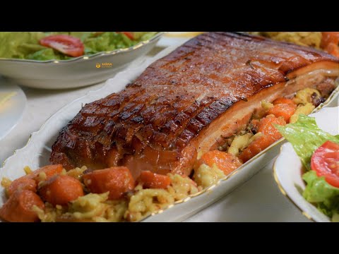 Pecenje-Carsko meso peceno u rerni-Recept(Roast pork-Roasted meat in the oven-Recipe)