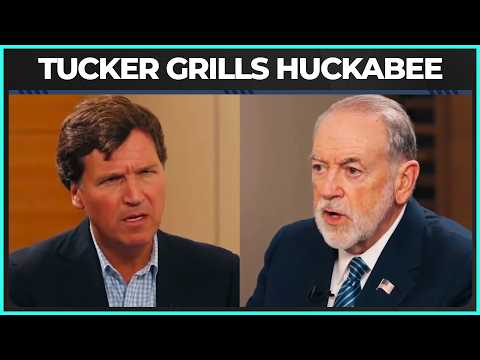 Tucker Shreds Huckabee’s Meeting With U.S. TRAITOR For Israel