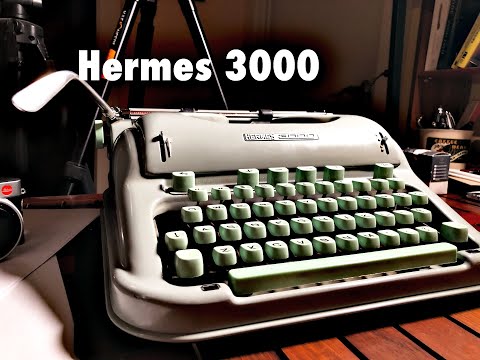 Typewriter Talk - Hermes 3000