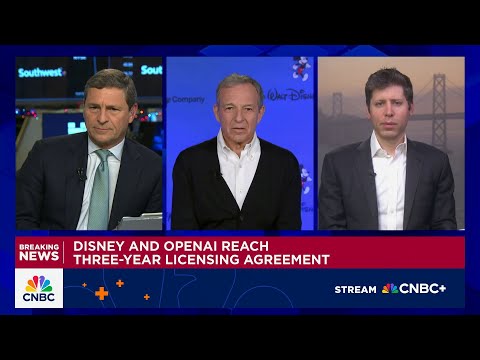 Disney’s OpenAI licensing deal is not a threat to creators, says CEO Bob Iger
