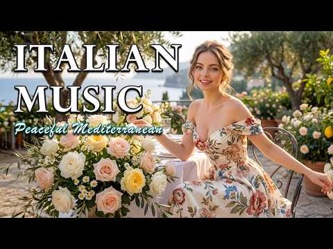 🎶 Italian Vibes & Mediterranean Music 🎶 2+ Hours Lake Como Relaxation & Scenic Amalfi Coast 4K