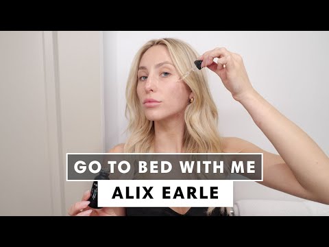 Alix Earle Swears By Her Triple Cleanse and Toner Routine | Go To Bed With Me | Harper's BAZAAR