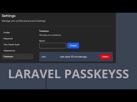 Laravel Passkeys Tutorial: Implementing Spatie's Package