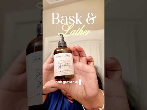 Trying The Bask & Lather Scalp Stimulator Hair Growth Oil ✨💕