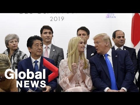 G20 women's empowerment event with Ivanka Trump, Shinzo Abe and world leaders