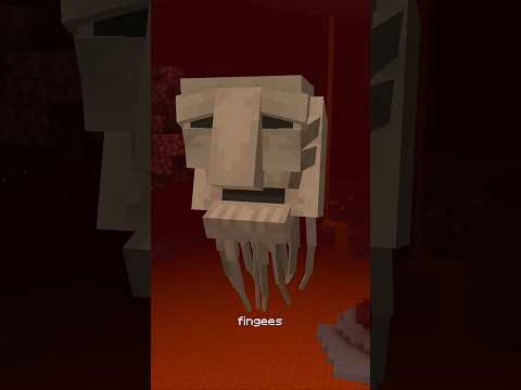 I added realistic ghasts to #minecraft #cursedminecraft #minecraftmemes