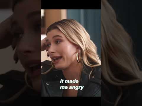 Hailey Bieber talks about being compared to Selena Gomez