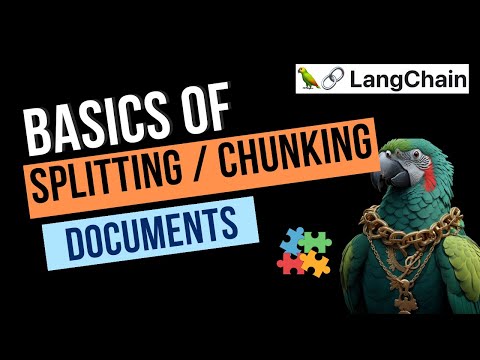 But, How is Chunking Done ? Splitting Basics Using LangChain