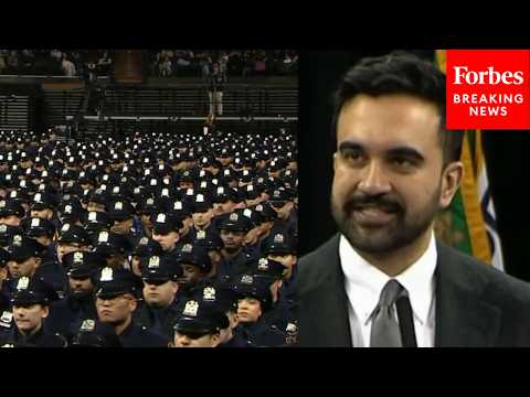 'New York's Finest': NYC Mayor Zohran Mamdani Speaks At NYPD Graduation Ceremony