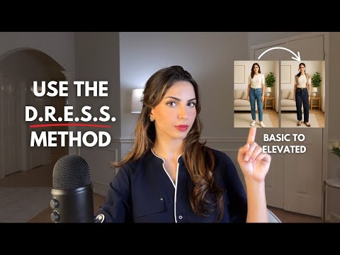 How to dress up ANY casual outfit easily