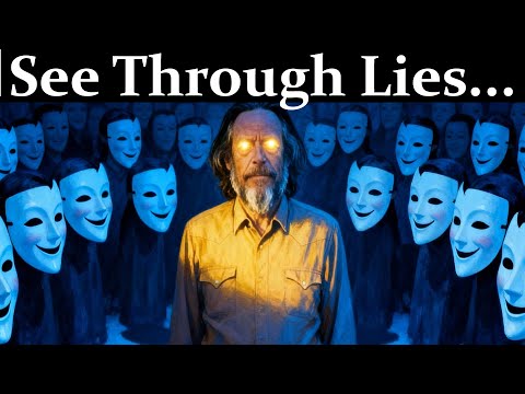How Spiritually Awake People Spot Deception Instantly - Alan Watts