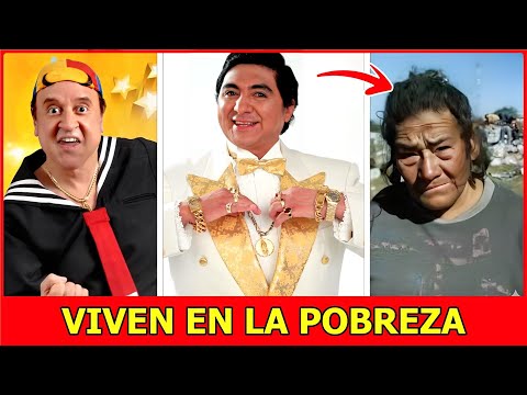15 Famosos Mexicanos que Fueron iconos de la TV y hoy viven en la Pobreza