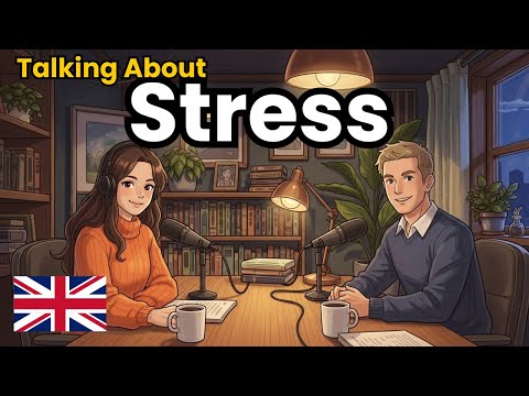 How to Talk About Your Stress in English | English Conversation Practice