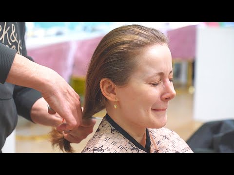 SUPER SHORT HAIRCUT - GRADUATED BOB EXTREME TRANSFORMATION - LONG TO SHORT