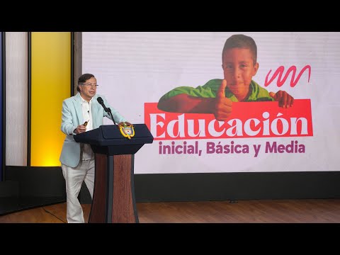 Alocución del presidente de la República, Gustavo Petro Urrego - Logros educación