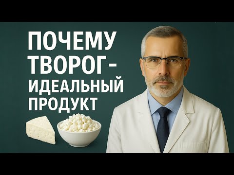 Творог: идеальный продукт и медленный белок!