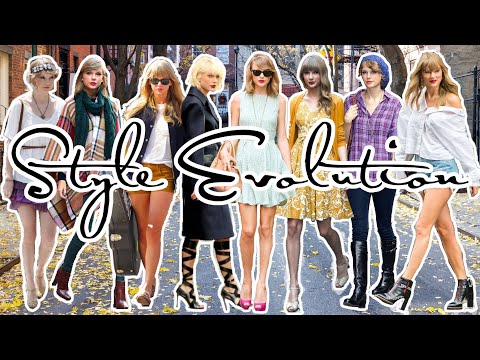 the evolution of taylor swift's style and image  🎸🐍👄
