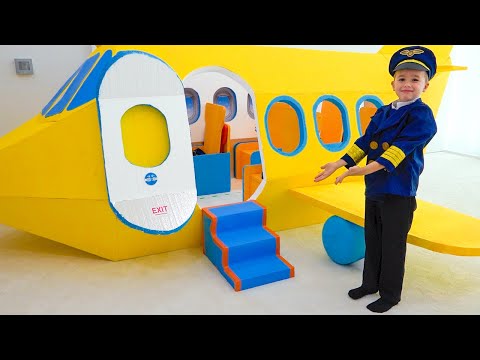 Tantangan pesawat dan hotel anak-anak dengan Vlad dan Niki