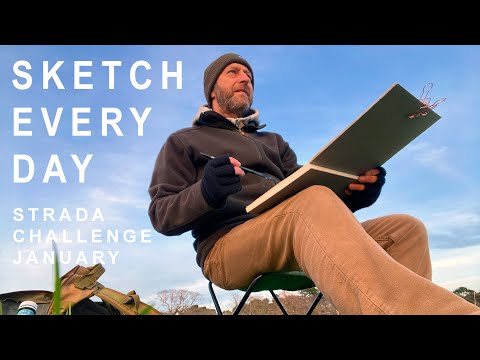 Sketch Every Day | Strada Easel January Challenge