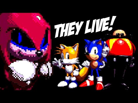 SONIC & FRIENDS SURVIVED KNUCKLES.EXE!!!
