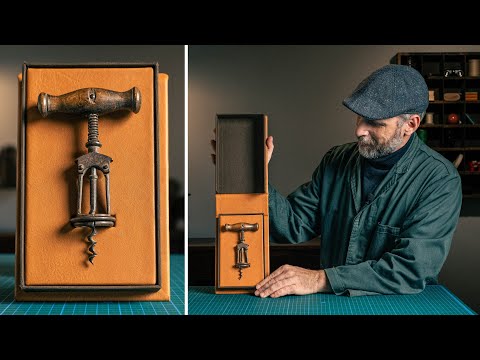 I’ll Bind the Box, You Bring the Wine — My Most Complex Leather Box Yet