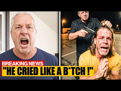 Rare Footage Shows Bret Hart Losing Control Over Shawn Michaels