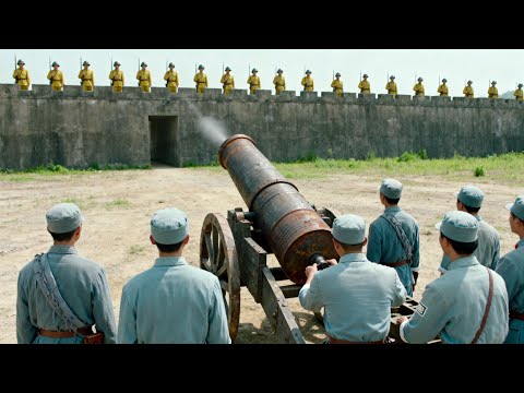 Japanese mock Eighth Route Army as ants, but are obliterated by their oil barrel bombs.